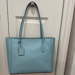 Kate Spade Light Blue Purse/Tote Bag-Smoky Blue. New with Tags!